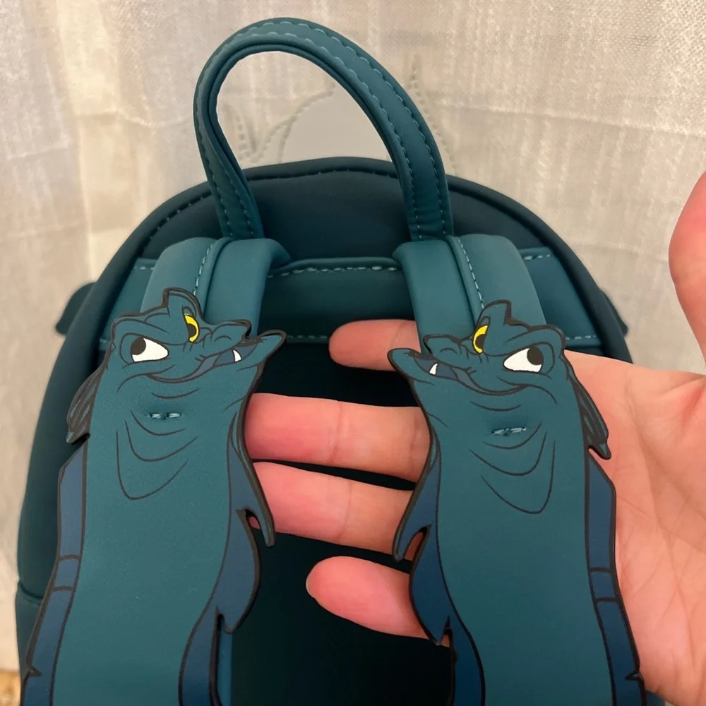 🖤💜 Loungefly Disney Little mermaid Ursula villain bag flotsam and jetsam NEW - Picture 3 of 4